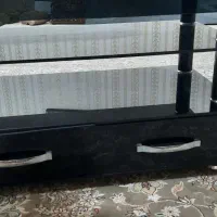 زیر تلویزیون شیشه ای ایتالیایی