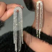 گوشواره فول نگین