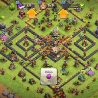 ۷ عدد اکانت کلش با قبیله سطح. ۱۴|کنسول، بازی ویدئویی و آنلاین|رشت, کوی فکوری|دیوار