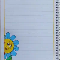 نقاشی دفتر مشق کودکان|لوازم التحریر|اصفهان, ملک‌شهر|دیوار