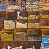 ویترین ام دی اف زیبا مخصوص آجیل و خشکبار