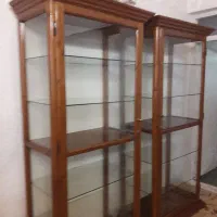 یه جفت ویترین چوب نراد