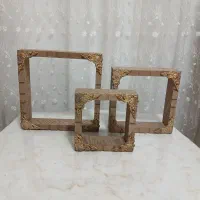 باکس ۳ تایی|کتابخانه، شلف، قفسه‌های دیواری|خرم‌آباد, |دیوار