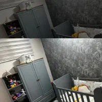 سرویس چوب نوزادی|تخت و سرویس خواب|مشهد, سمزقند|دیوار