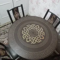 میز نهار خوری چهار پایه فلزی|میز و صندلی غذاخوری|شهرکرد, |دیوار
