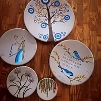 بشقاب های دیوارکوب|صنایع دستی و سایر لوازم تزئینی|رشت, باهنر|دیوار