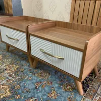 تخت چرمی و ۲ عدد پاختی|تخت و سرویس خواب|تهران, شهرک فرهنگیان|دیوار