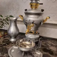 سماور گازی با سرویس