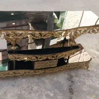 خریدار وفروشنده لوازم برنجی برنزی میز بوفه ساعت