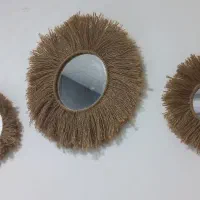 آینه،کتابخانه،شلف،مکرومه قفسه،