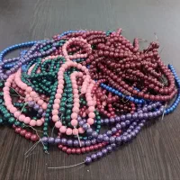 بدلیجات کریستال و مروارید فیمو بند چوبی|بدلیجات|بندر امام خمینی, |دیوار