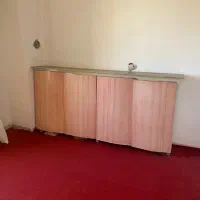 ۷ متر کابینت فلزی سالم و تازه مناسب باغ با سینک|مصالح و تجهیزات ساختمان|سقز, |دیوار