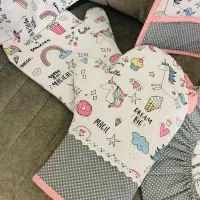 آموزش دوخت سرویس آشپزخانه|سفره، حوله، دستمال آشپزخانه|شیراز, ماه فیروزان|دیوار