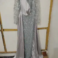 لباس مجلسی طوفان طوسی اکبند اکبند باقیمت مناسب.|لباس|اهواز, کوی علوی|دیوار