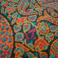 ترمه تمام ابریشم فردوس بافت هاشمی قدیمی وارزنده