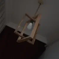 لوستر های چوبی مختلف|لوستر و چراغ آویز|بناب, |دیوار