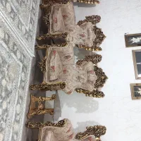 مبلمان استیل سلطنتی ۹نفره|مبلمان خانگی و میز عسلی|رباط‌کریم, الارد|دیوار