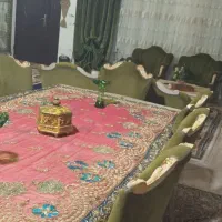 سرویس مبلمان7 و نهارخوری 8نفره|مبلمان خانگی و میز عسلی|سلمان‌شهر, |دیوار