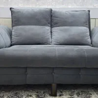 مبل ۵ نفره کیفیت خوب پا به نو با کاور