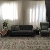 پرده و دستک و زیر پرده ای