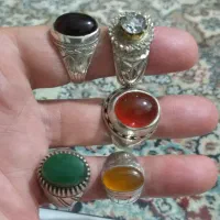 انگشتر نقره کهنه