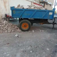 کار با تراکتور حمل  خاک چاه  کاهگل|خدمات حمل و نقل|رفسنجان, |دیوار
