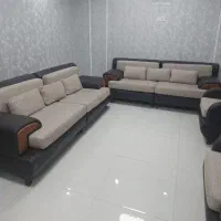 مبلمان چرم اداری شرکتی ۸ نفره