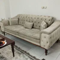 مبل ۸ نفره تخت شو به همراه غذا خوری|مبلمان خانگی و میز عسلی|کرج, شاهینویلا|دیوار