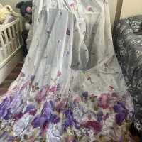 پرده لوستر فرش میز چرخ خیاطی سماورتابلو|پرده، رانر، رومیزی|مشهد, کوثر|دیوار