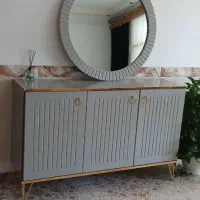 آینه و کنسول زیبا|بوفه، ویترین، کنسول|پاوه, |دیوار