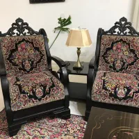 مبل ۶نفره قالی دستبافت|مبلمان خانگی و میز عسلی|کرمان, |دیوار