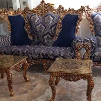 مبل سلطنتی شیک ۹نفره|مبلمان خانگی و میز عسلی|قم, قلعه کامکار|دیوار