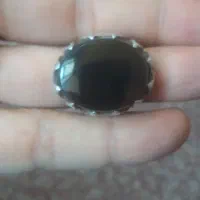 انگشتر عقیق شفت العبد یمانی با اسم الله|جواهرات|قم, انسجام|دیوار