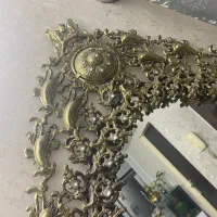 اینه شمعدان برنز|آینه|باقرشهر, |دیوار