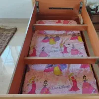 تخت یک نفره (دو نفره کشویی) mdf|تخت و سرویس خواب|نوشهر, |دیوار