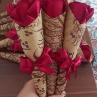 گل رز ربانی شاخه ای|گل مصنوعی|مرودشت, ثبت احوال|دیوار