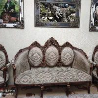 مبل سلطنتی ۹نفره|مبلمان خانگی و میز عسلی|قم, پردیسان|دیوار