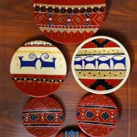 دیوارکوب سفالی|تابلو، نقاشی، عکس|تهران, شهرک ولیعصر جنوبی|دیوار