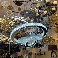 لوستر مدرن کهکشانی حلقه ای