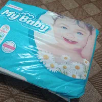 چند بسته پوشک بچه سایز ۲ مای بیبی