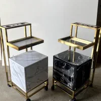 ترولی و تجهیزات ارایشگاهی و میز ناخن و استند