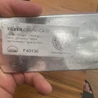 شمش نقره ندیر ۱ کیلو|جواهرات|تهران, شهرک غرب|دیوار