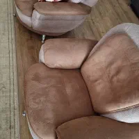 مبل تمام پارچه 7 نفره همراه با میز|مبلمان خانگی و میز عسلی|تهران, مجیدیه|دیوار