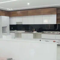 ساخت انواع کمد آشپزخانه اپن قفسه ام دی اف|جاکفشی، کمد، دراور|جوانرود, |دیوار