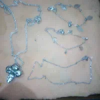 کردنبند ودستبند و پابند نقره