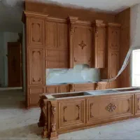 طراحی و اجرای کابینت کمد درب چارچوب چوبی|مصالح و تجهیزات ساختمان|اصفهان, وحید|دیوار
