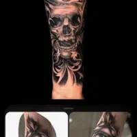 اجرای تتو بدن اجرای تتو رنگی و سیاه سفید|خدمات آرایشگری و زیبایی|رشت, نیکمرام|دیوار