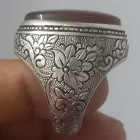 دوعدد انگشتر کلکسیونی( عقیق یمانی)