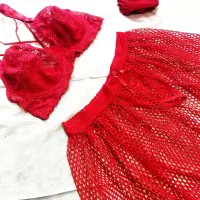 ست لباس خواب سه تیکه فوق العاده جذاب