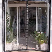 پرده طلقی مقاوم با پانچ فلزی در اندازه های سفارشی|پرده، رانر، رومیزی|خمین, |دیوار